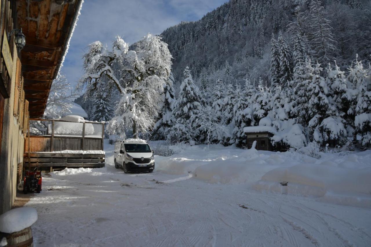 Appartement Dans Chalet 5 Chambres 130 M2 Centre Village Montriond Kültér fotó